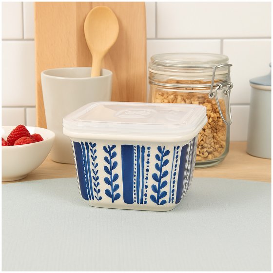 Schüssel mit Deckel 0,8 Liter Landhaus 