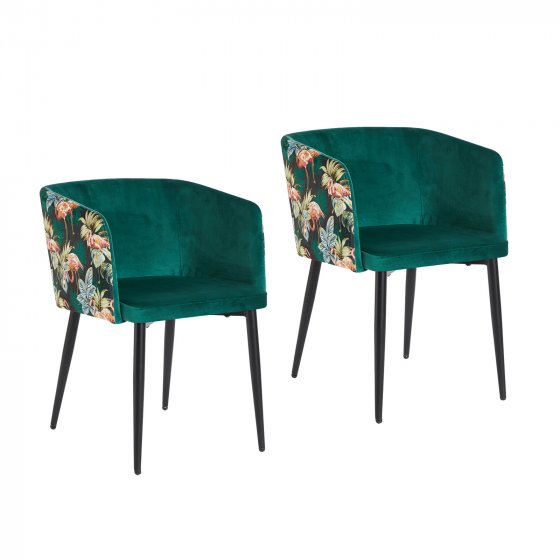 Stuhl Destin 2er-Set Flamingo