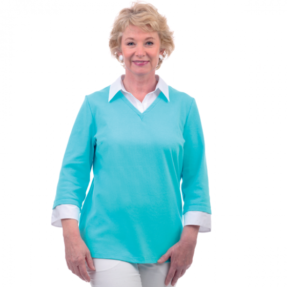 Shirt in Zwei-Lagen-Optik