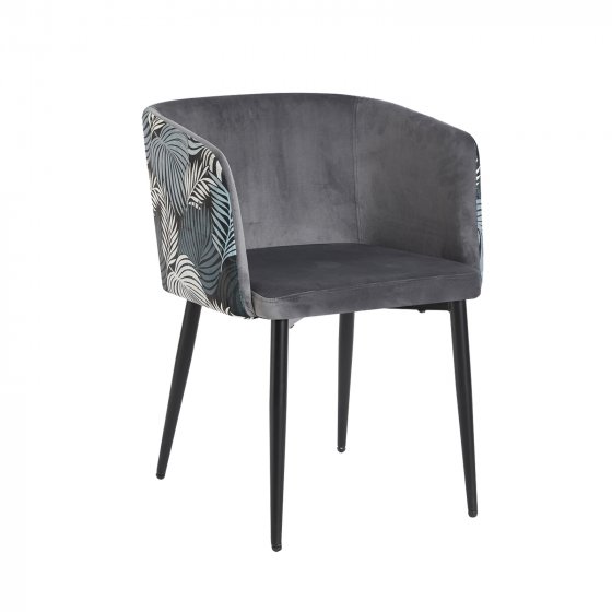 Stuhl Destin Leaf Grau