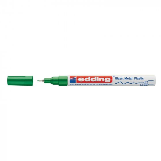 Glanzlack-Marker 0,8 mm edding 780 Grün