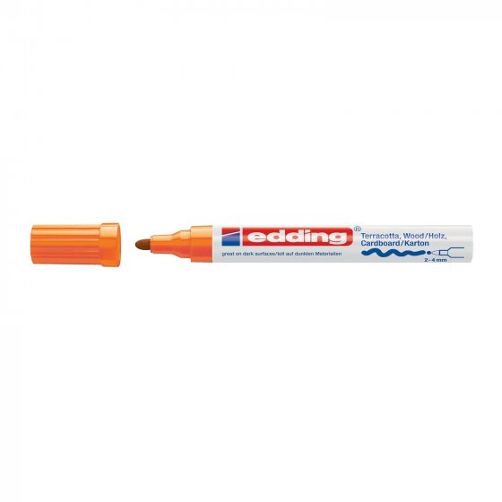 Mattlack-Marker 2-4 mm edding 4000 Orange