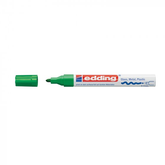 Glanzlack-Marker 2-4 mm edding 750 Grün