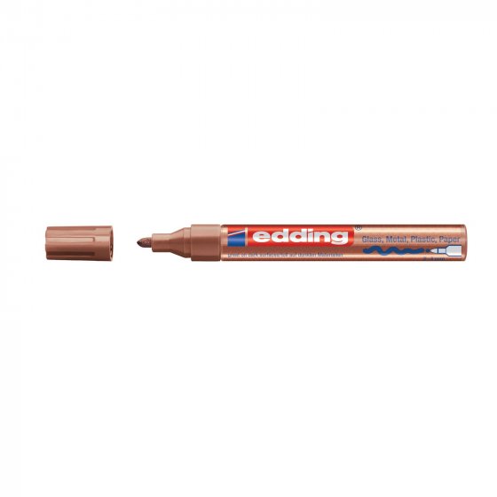 Glanzlack-Marker 2-4 mm edding 750 Kupfer
