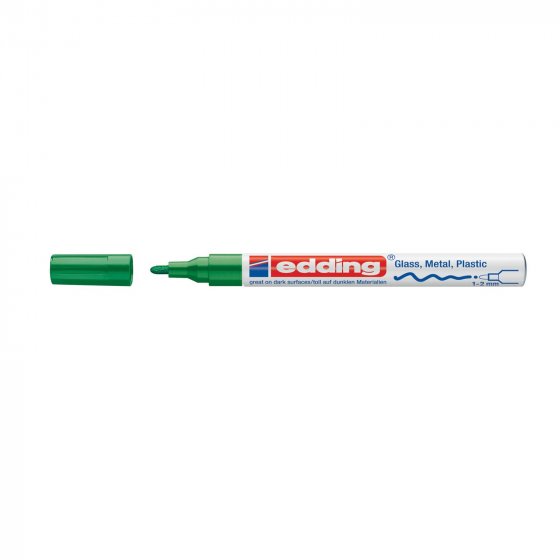 Glanzlack-Marker 1-2 mm edding 751 Grün