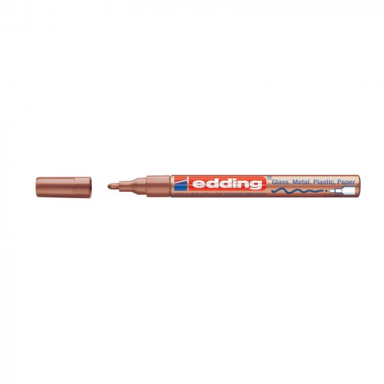 Glanzlack-Marker 1-2 mm edding 751 Kupfer