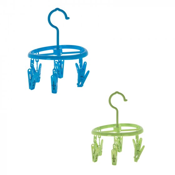 Wäschetrockner Mini 2er Set inkl. je 6 Klammern
