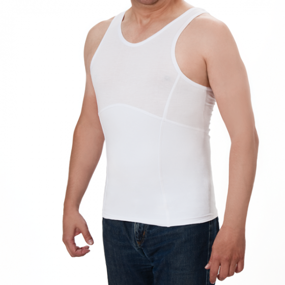 Bauchweg-Shirt,weiß,Gr.XL XL | Weiß
