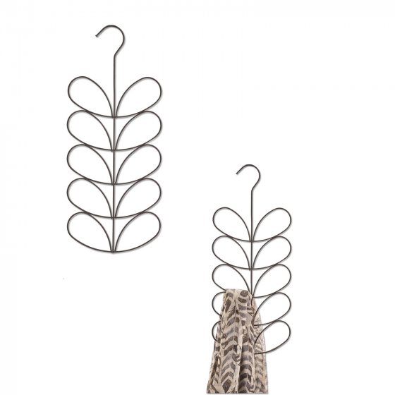 Tücherhalter 2er Set Kleiderbügel 