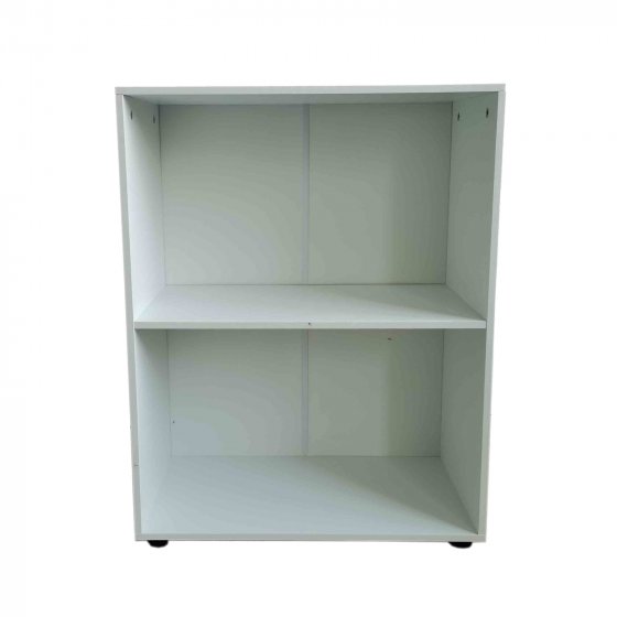 Standregal Nina mit 2 Fächern Weiß 