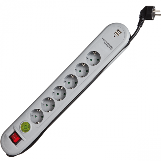 USB-Steckdosenleiste