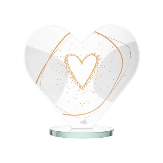 Deko Herz Glas EMOZIONE Herz 