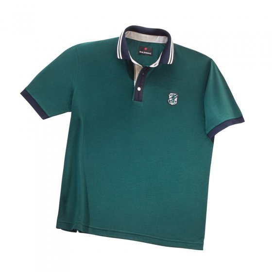 Aufwändiges Piqué-Poloshirt Grün 