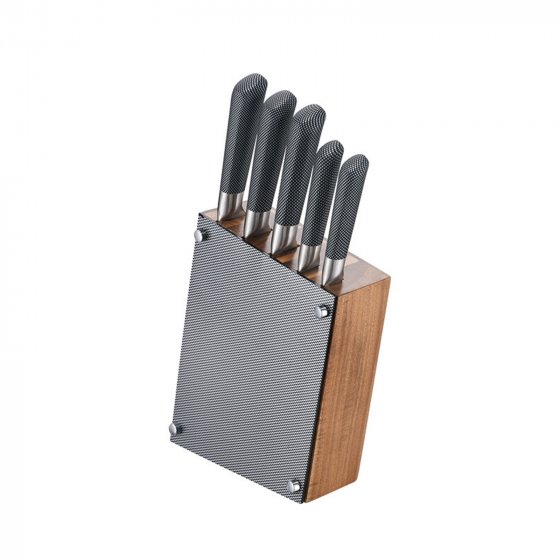 Messerblock Holz 6-teilig 