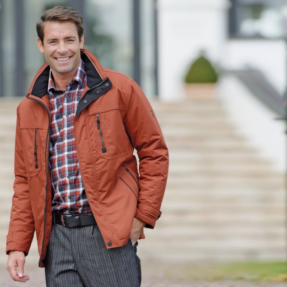Wattierte Wetterjacke
