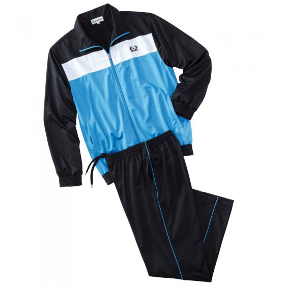 Her.Sport-u.Freizeitanzug,XL XL | Schwarz#Blau#Weiß