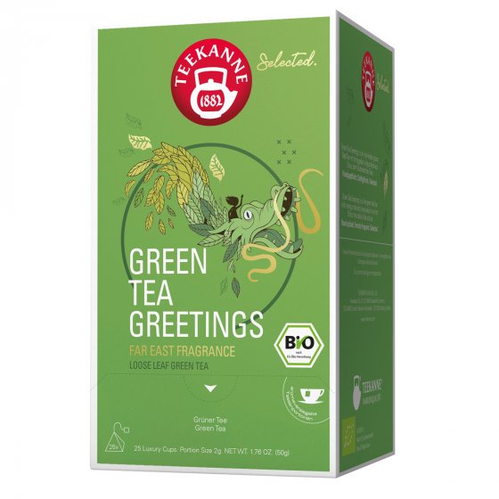 Bio Lux. Cup Green Tea Greetings RFA 