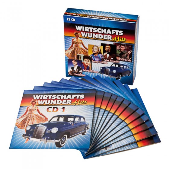 12er CD-Box -Wirtschaftwunder-Hits 