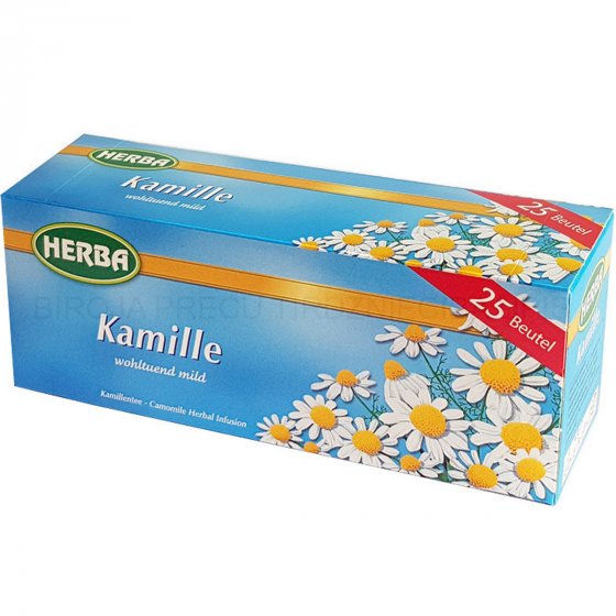 Herba Kamille aromatischer und milder Kamillentee 25 Beutel 31g 