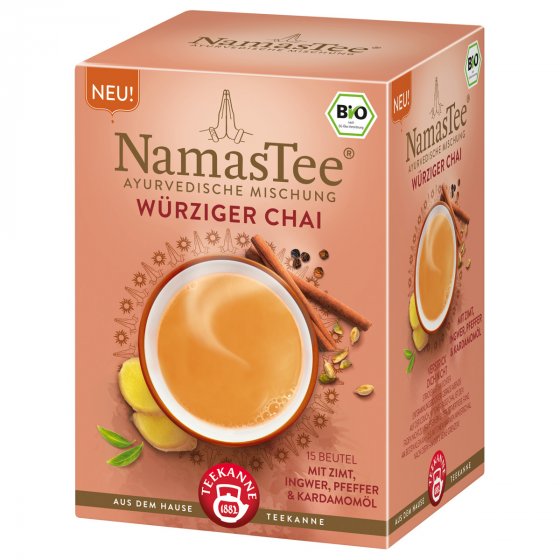 BIO Teekanne NamasTee Würziger Chai 