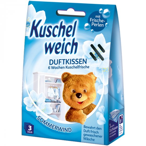 Kuschelweich Duftkissen Sommerwind bis zu 6 Wochen Kuschelfrische 