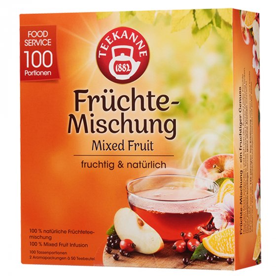 Teekanne Früchte Genuss aromatisch erfrischend 100 Portionen 200g 
