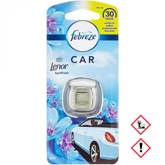 Febreze Car Lenor Aprilfrisch entfernt hartnäckige Gerüche 2ml 