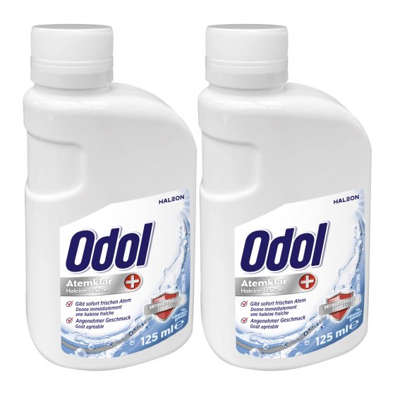 Odol Atemklar Plus Mundwasser Original Konzentrat 125ml 2er Pack 
