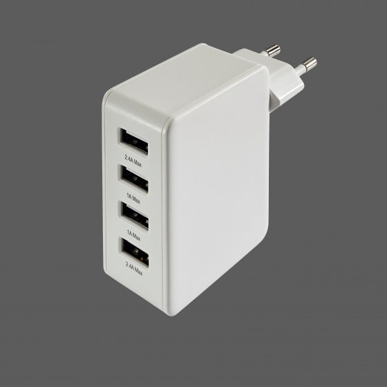 4fach-USB-Ladegerät 