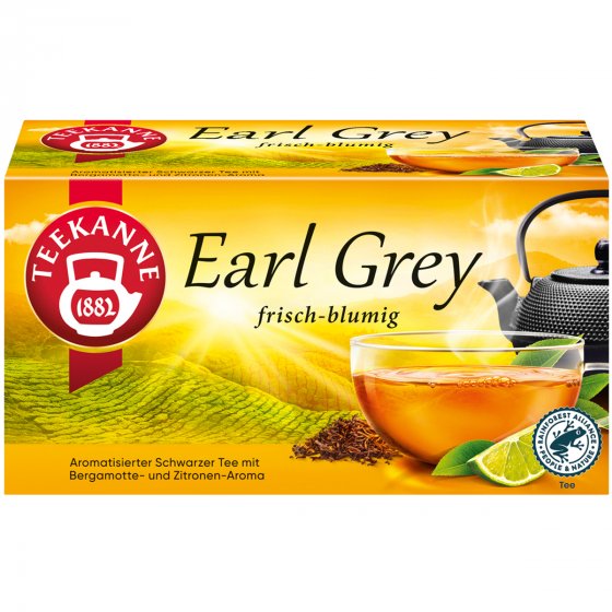 Teekanne Origins Earl Grey mit Bergamotte und Zitrone Schwarztee 35g 
