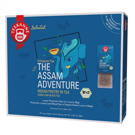 Teekanne Bio The Assam Adventure Luxury Bag 20 Beutel 