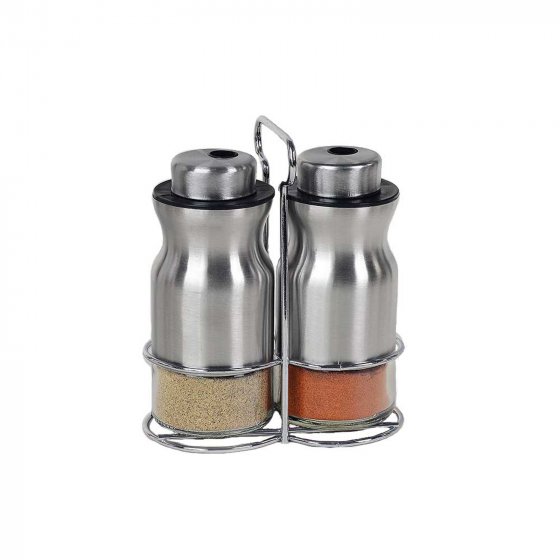 Gewürzstreuer 2er-Set mit Ständer 