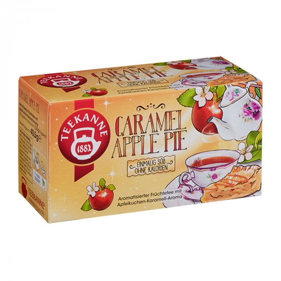 Teekanne Caramel Apple Pie einmalig süß Früchtetee süßes extras 41g 