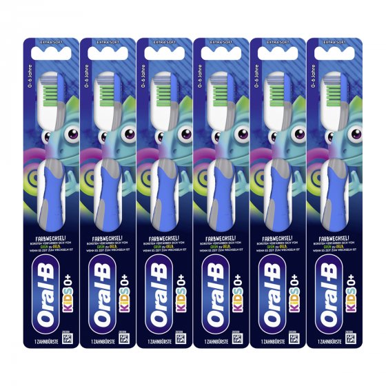 Oral B Stages Kinder Handzahnbürste von 4 bis 24 Monate 6er Pack 