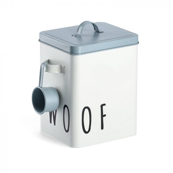 Vorratsdose Metall für Hundefutter 