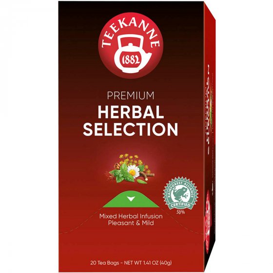 Teekanne Premium Kräuter Kräutertee aus 8 erlesenen Kräutern 40g 