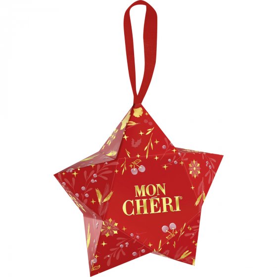Mon Cheri Kleiner Stern Geschenkverpackung mit 4 Pralinen 42g 