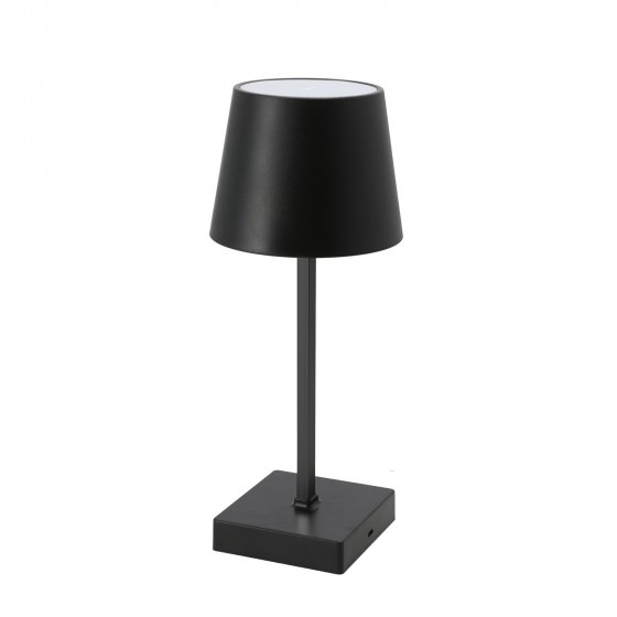 LED Tischlampe mit Touchfunktion Schwarz