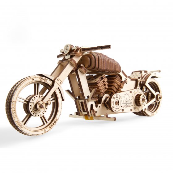 Holzmodell „Motorrad“ 