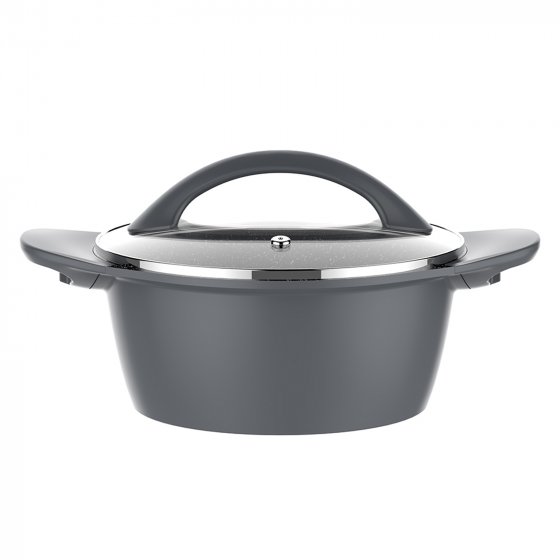 Schmortopf mit Glasdeckel 32 cm 