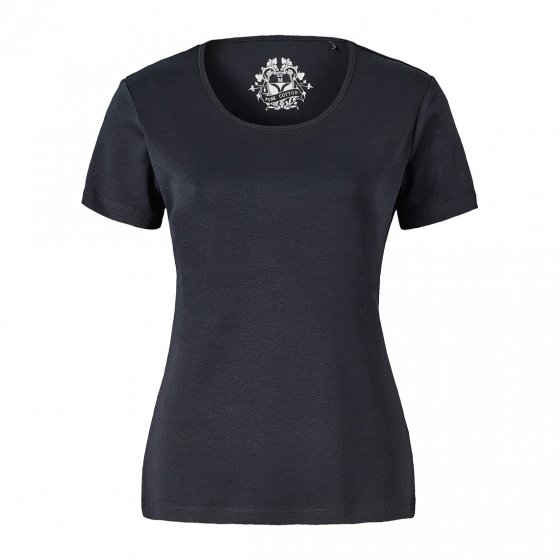 Damen T-Shirt, schwarz, 44 44 | Schwarz