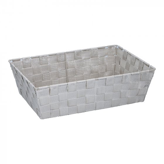 Aufbewahrungskorb grau rechteckig 