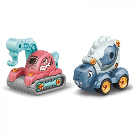 Auto Dino, Bagger 2 Stück, sortiert Spielzeug 