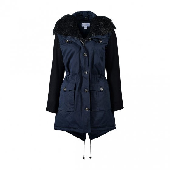 Parka mit abnehmbarer Kapuze