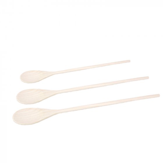 Kochlöffel 3-teiliges Set Holzlöffel 