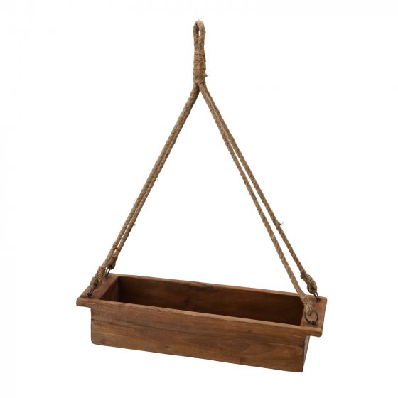 Holzkiste Ziegelform zum Hängen 