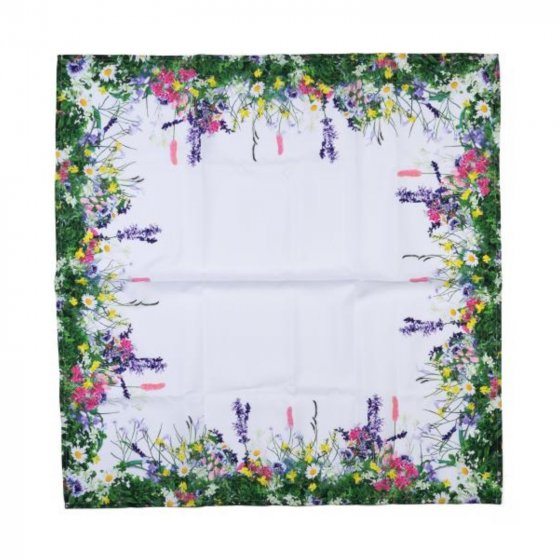 Mitteldecke ca. 85 x 85 cm Wiesenblumen