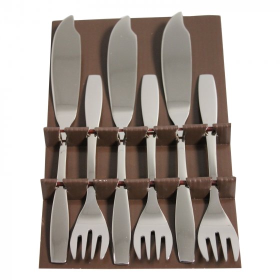 Fisch Besteckset 6-teilig 