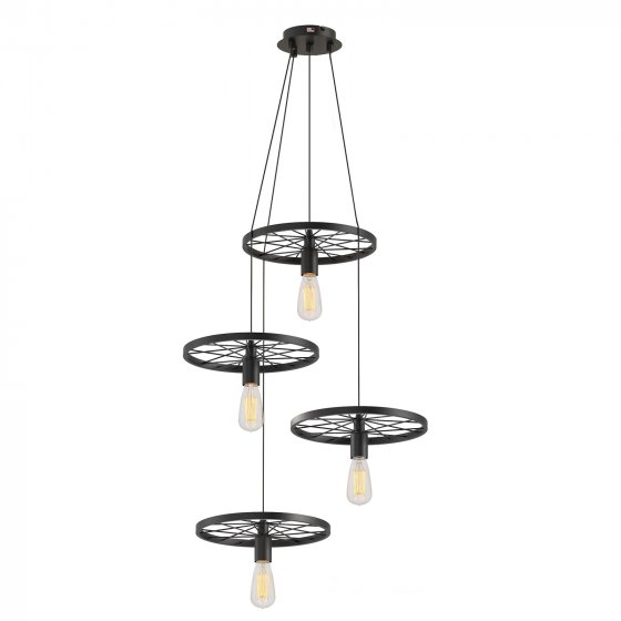 Pendelleuchte 4-flammig Spike 