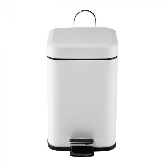 Treteimer eckig Jannik 3 Liter Weiß 